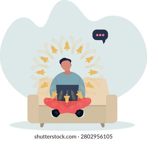 Daily notifications and focus mode to avoid distraction apps .Loud alarms for appointments,life situation and activities.