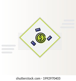 Daily Payment Icon Vector Design Stock Vector (Royalty Free) 1992970403 ...