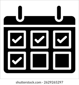 Daily Planner Icon Element For Design
