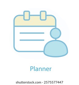 Daily Planner Icon for Time Management