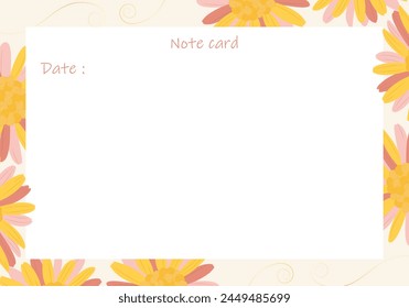 daily planner, note paper, to do list design template