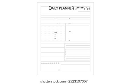 daily planner notebook amazon kdp