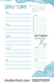 Daily planner printable template Vector. Blank white notebook page A5. Business organizer schedule page for a day for effective planning. Paper sheet. Vector illustration design