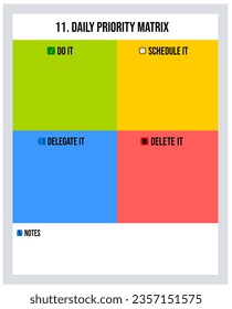 Daily priority matrix. Date 11. Eisenhower Matrix Template. Priority List Planner. Time Management Planner. Task Priority Matrix Planner Design. Modern Planner Template. 