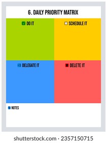 Daily priority matrix. Date 6. Eisenhower Matrix Template. Priority List Planner. Time Management Planner. Task Priority Matrix Planner Design. Modern Planner Template. 