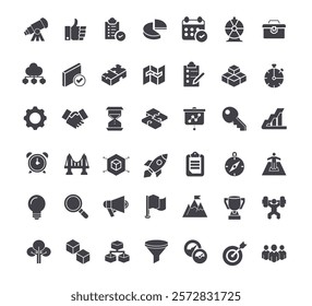 daily task action plan icon list tasks need completed on daily basis, efficiency deadline execution goal