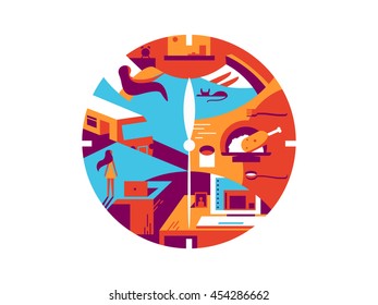 Daily time cycle