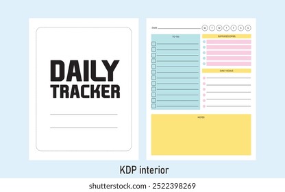 Daily Tracker Kdp Interior Template