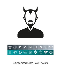 Daimon simple icon