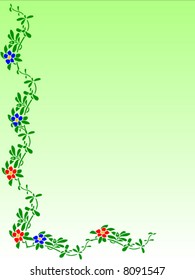 dainty floral  design great for stationary, web-pages, scrap-booking and much more