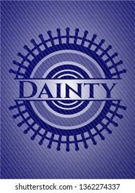 Dainty jean background