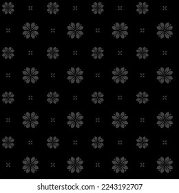 Dainty Tonal Floral Seamless Pattern Design