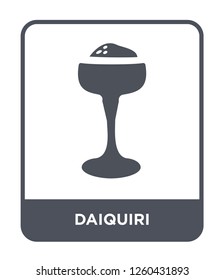 daiquiri icon vector on white background, daiquiri simple element illustration