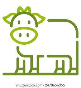 Dairy Cow icon for web, app, infographic etc