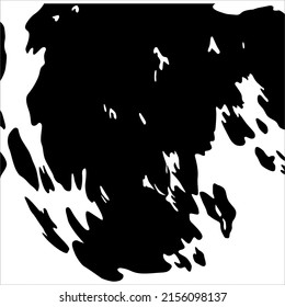 Dairy Cows Motifs Pattern. Animal Print-Series. Vector Illustration