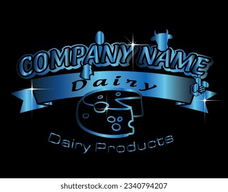 Dairy Farm, Family Farm, Best Choice, Strong ,Stylish,Elegance and Premium Logo, Cow-Piggy- Sheep-Chicken Farm, Egg Factory