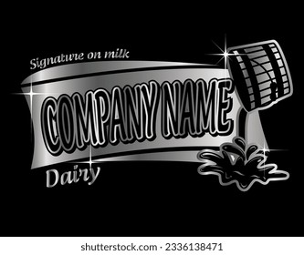 Dairy Farm,Family Farm,Cow-Piggy-Sheep-Chicken Farm,Egg Factory,Stylish -Elegance-Premium Logo