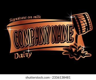 Dairy Farm,Family Farm,Cow-Piggy-Sheep-Chicken Farm,Egg Factory,Stylish -Elegance-Premium Logo