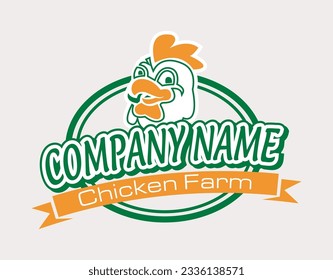 Dairy Farm,Family Farm,Cow-Piggy-Sheep-Chicken Farm,Egg Factory,Stylish -Elegance-Premium Logo