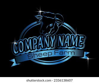 Dairy Farm,Family Farm,Cow-Piggy-Sheep-Chicken Farm,Egg Factory,Stylish -Elegance-Premium Logo