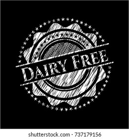 Dairy Free on blackboard