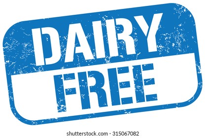 dairy free stamp