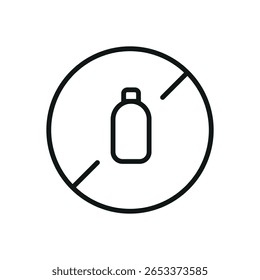 Dairy Free Vector icon isolated on white background