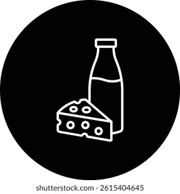 Dairy Item vector icon. Can be used for printing, mobile and web applications.