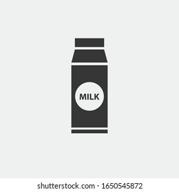 dairy milk icon vector full cream milk pack 