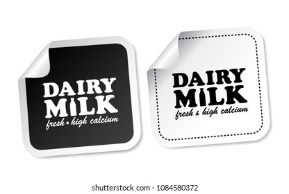 Dairy Milk Stickers