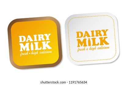 Dairy Milk Stickers