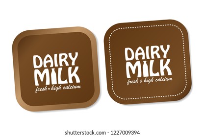 Dairy Milk Stickers