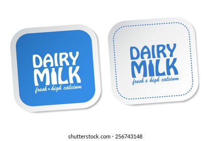Dairy Milk Stickers
