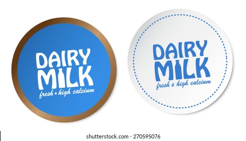 Dairy Milk Stickers