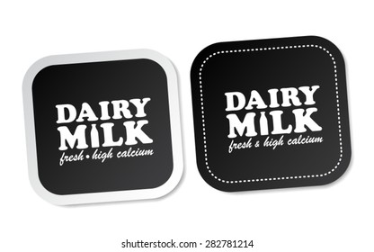 Dairy Milk Stickers