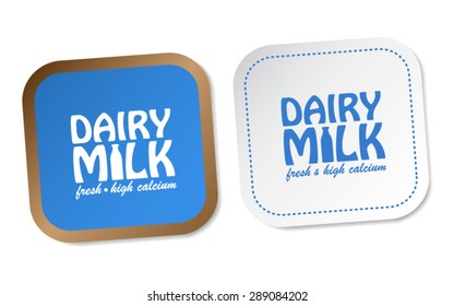 Dairy Milk Stickers