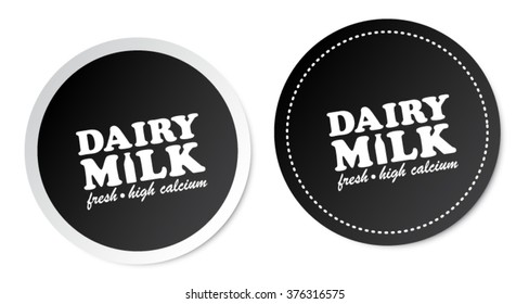 Dairy Milk Stickers