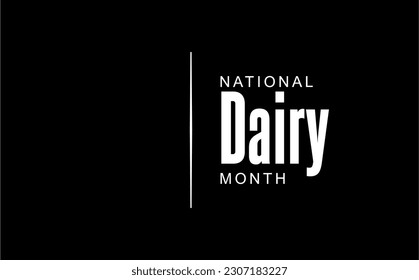 Dairy Month, background template Holiday concept 
