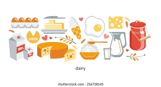 dairy products collection