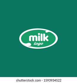 Dairy Products Vector Logo Design