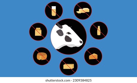Dairy is Scary Conceptual Abstraction - Illustration 
