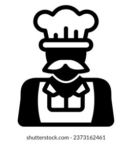 Dairy seller solid icon, dairy products concept, farmer sign on white background, milk products vendor icon in glyph style for mobile concept and web design. Vector graphics