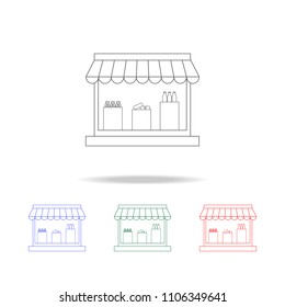 dairy store icon. Elements of grocery store  in multi colored icons. Premium quality graphic design icon. Simple icon for websites, web design, mobile app on white background