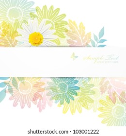 daisies background