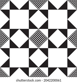 Gänseblümchen-Mosaikmuster für Tapeten