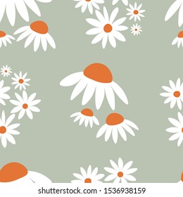 Daisy 7 Repeat Pattern Design 