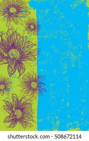 Daisy Abstract
Daisies over an abstract background. 