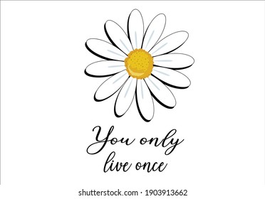 daisy butterfly positive quote flower design margarita 
mariposa
stationery,mug,t shirt,phone case fashion slogan  style spring summer sticker fashion design