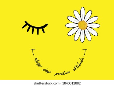 daisy and butterfly there is a sun in every daisy vector illustration design for fashion graphics, t shirt prints, posters etc
stationery,mug,t shirt,phone case  fashion style trend spring summer