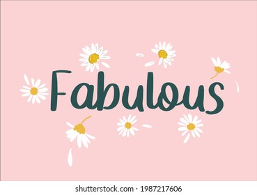 daisy fabulous vector art design hand drawn